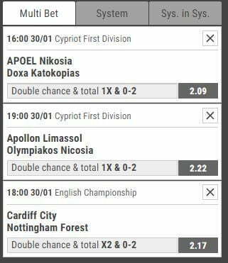 Coupon of the day by Mr. W1NNER:30/01/2022