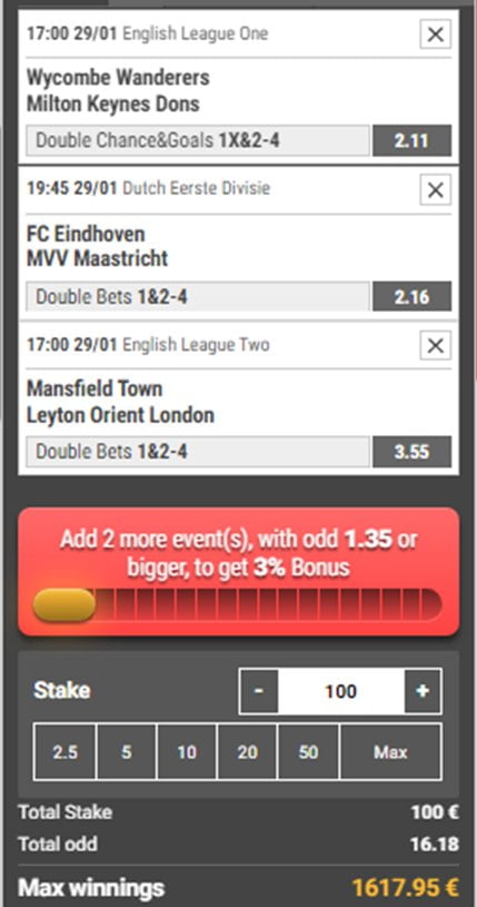 ΣΥΝΤΑΓΗ DR BET 29/01/2022: Τριάδα με γηπεδούχους και 16 απόδοση!!! ΣΥΝΤΑΓΗ DR BET 29/01/2022: Τριάδα με γηπεδούχους και 16 απόδοση!!!