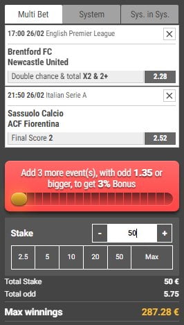 Lord Of The Tips - Tips 26/02/2022